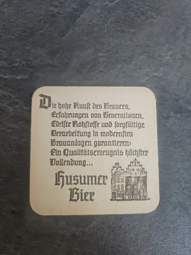 Bierdeckel Husumer Bier Husum