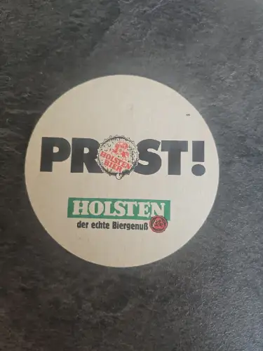 Bierdeckel Prost Holsten Bier