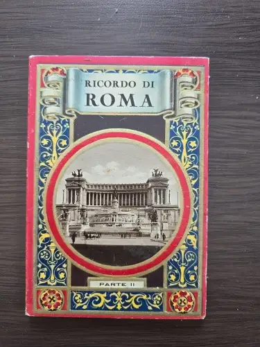 Leporello Rom Italien Ricordo di Roma Prima Parte - 32 Vedute Ansichten 1929