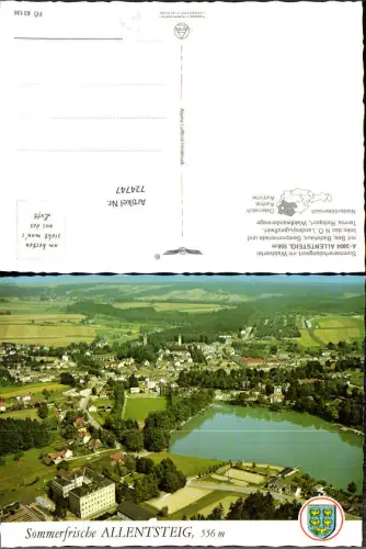 724747 Allentsteig See Badehaus Bez. Zwettl