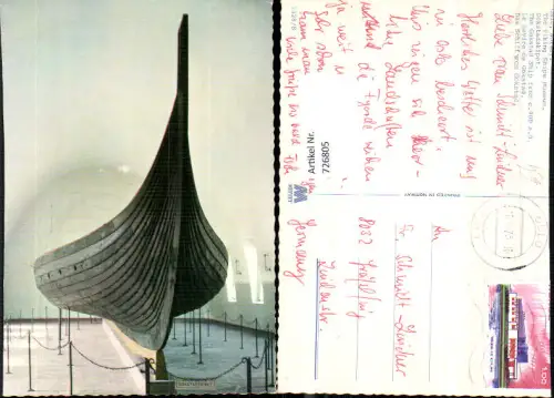726805 Segelschiff The Viking Ships Museum Oslo Gokstad Schiff