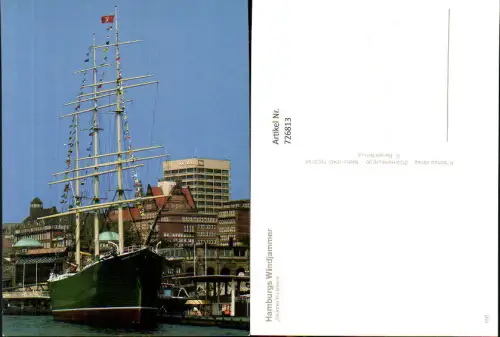 726813 Hamburgs Windjammer Rickmer Rickmers Segelschiff Schiff