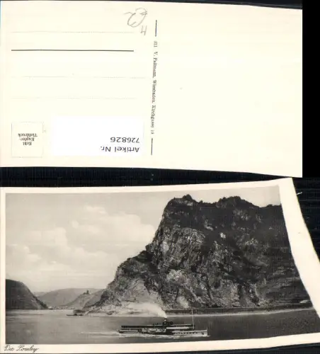 726826 Die Loreley Binnenschiff Dampfer Schiff