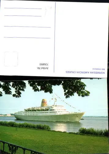 726893 Norwegian American Gruises M/S Vistafjord Hochseeschiff Schiff