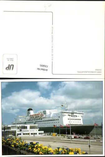 726895 Kiel Oslokai M/S Kronprins Harald Color Line Hochseeschiff Schiff