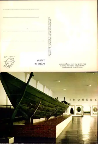 726937 Schleswig a. d. Schlei Nydam-Boot Schloss Gottorp Museum Boot