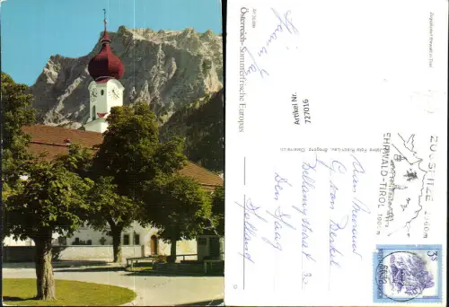 727016 Ehrwald in Tirol Kirche