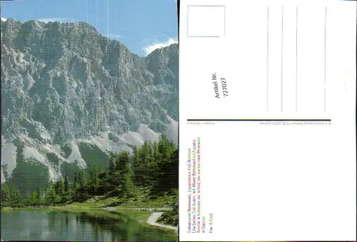 727027 Seebensee mit Wetterwand Zugspitzmassiv Seebensee Tirol