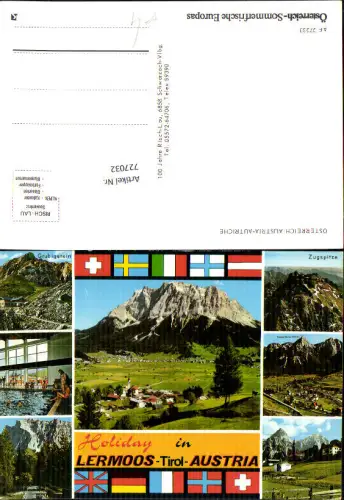 727032 Mehrbild AK Lermoos in Tirol Zugspitze Grubigstein