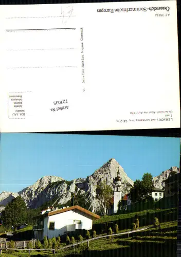 727035 Lermoos in Tirol mit Sonnenspitze Tirol