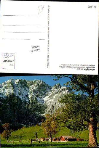 727091 Eng-Almen Almidylle b. Hinterriss Großer Ahornboden im Karwendelgebirge