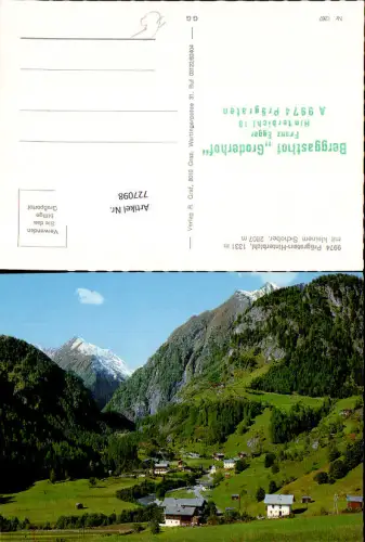 727098 Prägraten am Großvenediger Hinterbichl mit kleinem Schober Bez. Lienz