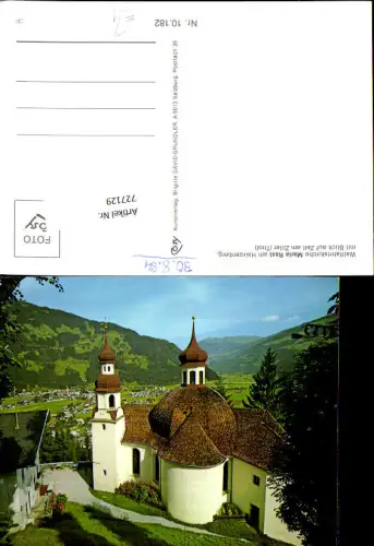727129 Zell am Ziller Wallfahrtskirche Maria Rast am Hainzenberg Bez. Schwaz