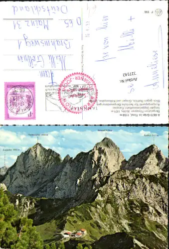 727142 Grän in Tirol Bergstation Doppelsesselbahn Rotflüh Gimpel Köllenspitze Bez. Reutte