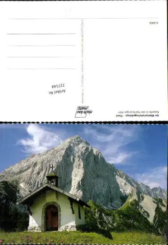 727144 Wettersteingebirge Kapelle Halleranger-Alm Tirol