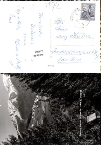 727169 Kartitsch St. Oswald Sommerfrische Osttirol Wegkreuz im Vordergrund