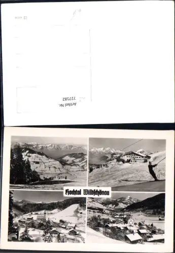 727182 Mehrbild AK Hochtal Wildschönau Wintersport Skilift