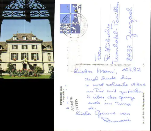 727285 Bern Berne Burgerspital Kappelle