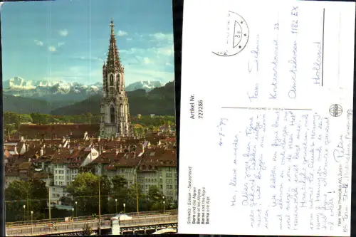 727286 Bern und die Alpen Berne et les Alpes
