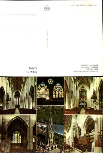 727301 Mehrbild AK Bern Berne Münster La Cathedrale