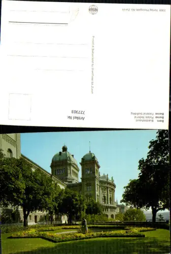 727303 Bern Berne Bundeshaus Palais federal
