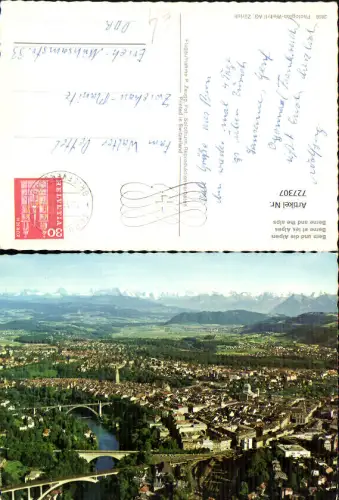 727307 Bern und die Alpen Berne et les Alpes
