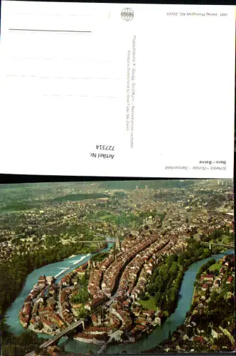 727314 Luftbild Bern Berne Altstadt