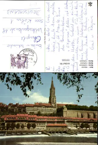 727331 Bern Berne Münster Cathedrale
