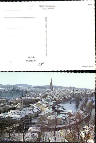 727334 Bern Berne Ansicht im Winter