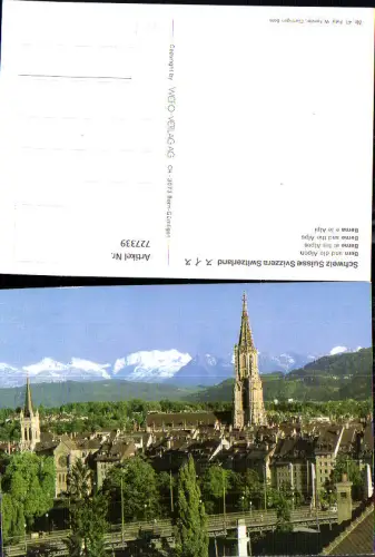 727339 Bern und die Alpen Berne et les Alpes
