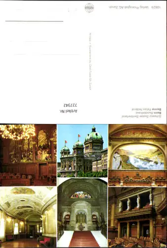 727342 Mehrbild AK Bern Berne Bundeshaus Palais federal