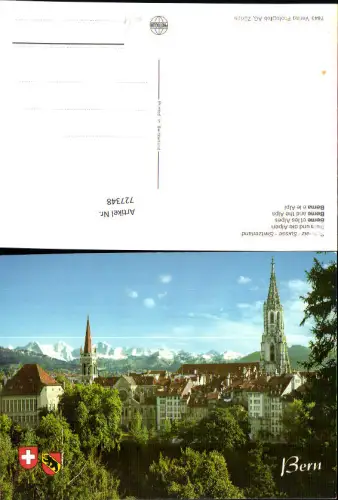 727348 Bern und die Alpen Berne et les Alpes