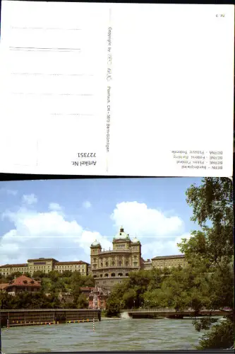 727351 Bern Berne Bundespalast Palais Federal