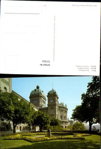 727355 Bern Berne Bundeshaus Palais federal