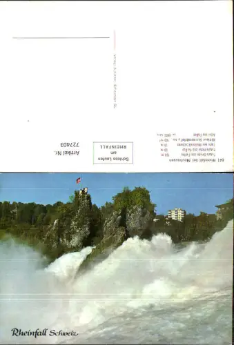 727403 Rheinfall Neuhausen am Rheinfall Wasserfall
