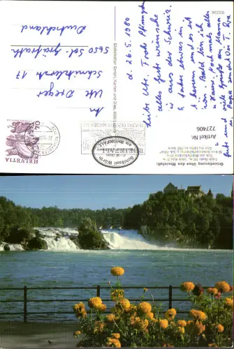 727406 Rheinfall Neuhausen am Rheinfall Schloss Laufen