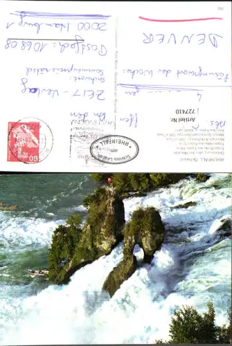 727410 Rheinfall Felsen Neuhausen am Rheinfall Wasserfall