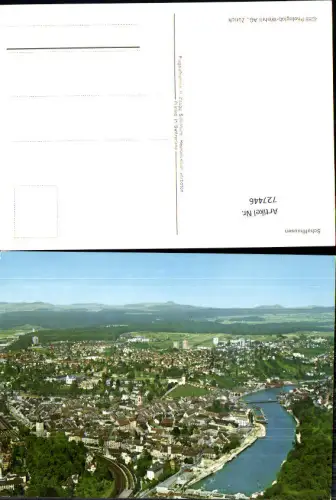 727446 Flugaufnahme Schaffhausen Totale