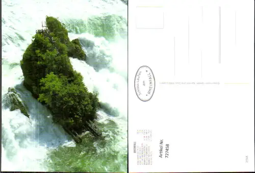 727458 Luftbild Neuhausen am Rheinfall Neuhausen am Rheinfall Felsen Wasserfall
