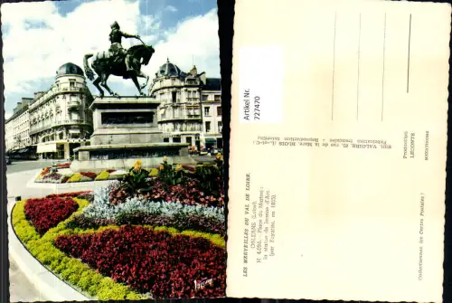 727470 Orleans Loiret Place du Martroi la statue de Jeanne d Arc Reiterdenkmal Statue Bauwerk