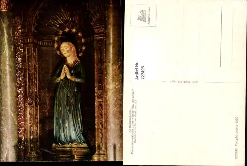 727493 Berchtesgaden Franziskanerkirche Unsere liebe Frau am Anger Madonna Religion