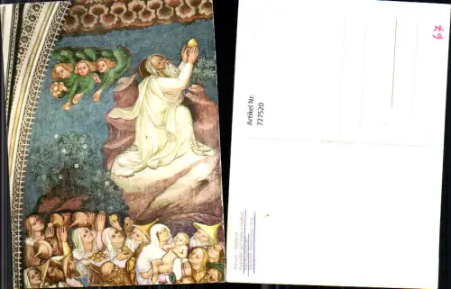 727520 Riffian Südtirol Kapelle auf d. Friedhof Mannawunder Malerei v. Meister Wenzlaus Religion Bauwerk