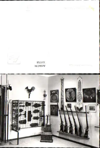 727758 Foto AK Stadtmuseum Gmünd NÖ Waffen Schlösser Lanzen Bilder Museum