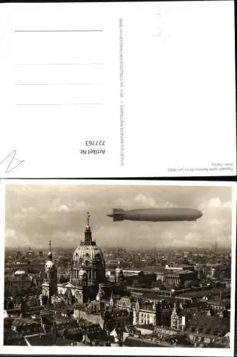 727763 Repro Zeppelin beim Berliner Dom Luftfahrt Ballon Transport