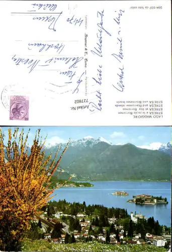 727802 Lago Maggiore Stresa e le isole Borromee Italy