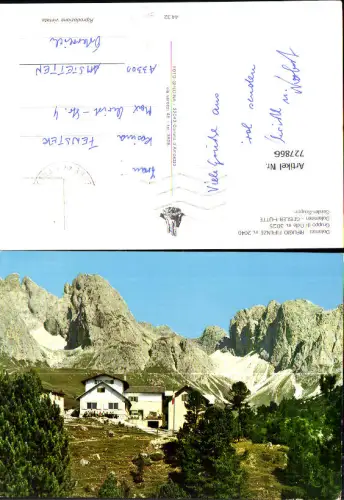 727866 Dolomiti Rifugio Firenze Gruppo di Odle Geisler-Hütte Villnöß Italy