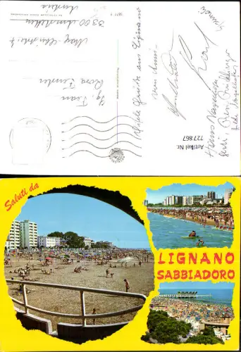 727867 Lignano Sabbiadoro Strandleben Italy