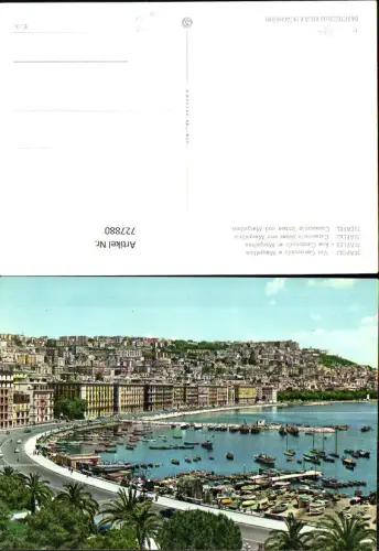 727880 Napoli Neapel Via Caracciolo e Mergellina Küste Italy