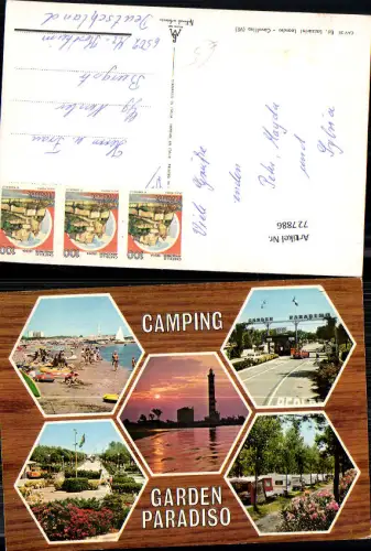 727886 Mehrbild AK Camping Garden Paradiso Cavallino Italy