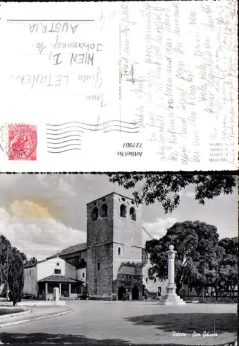 727907 Foto AK Trieste S. Giusto Kirche Triest Italy